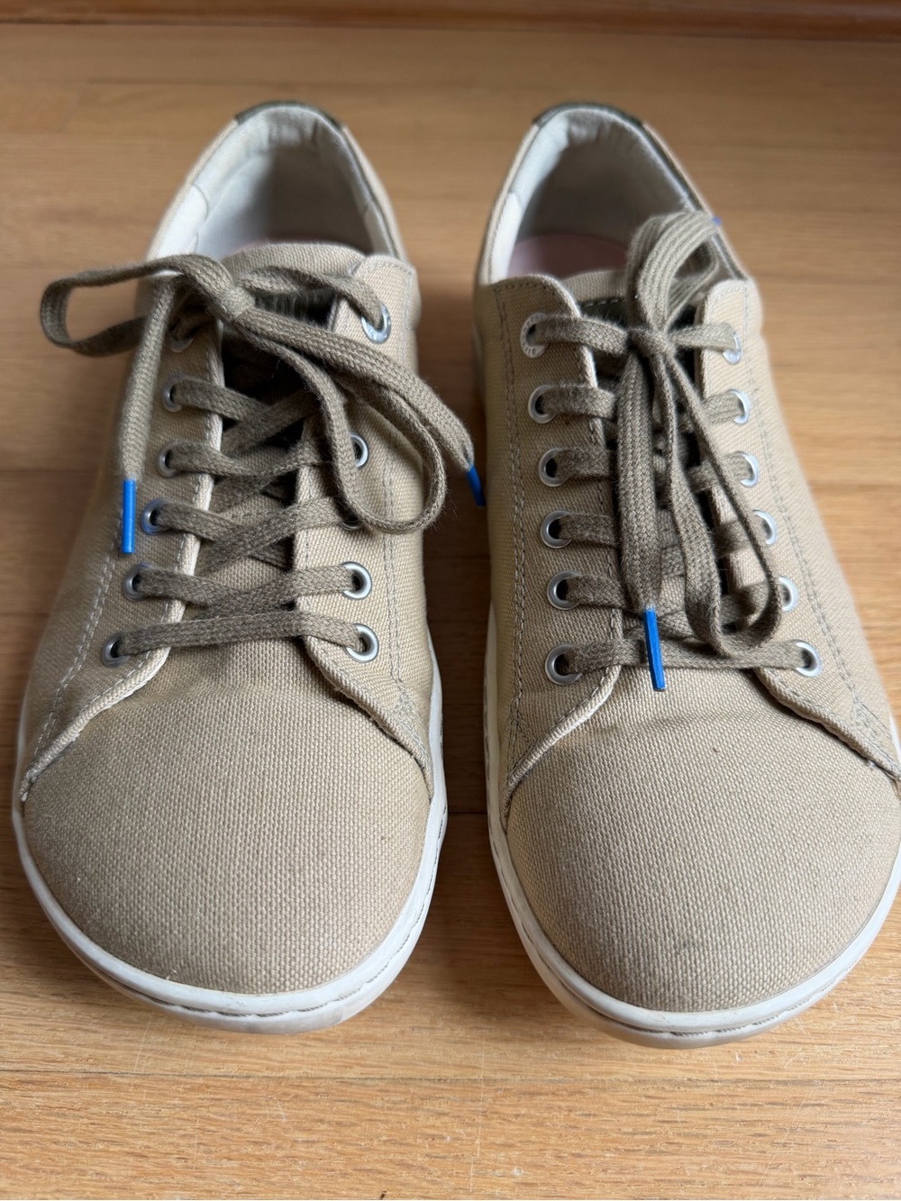 Birkenstock - Arran Lace-Up Sneaker, Khaki Canvas - Picture 3 of 14